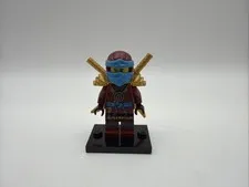 Lego Toy Ninjago Possession Nya Deepstone Armor Gold Swords Minifigure 70738