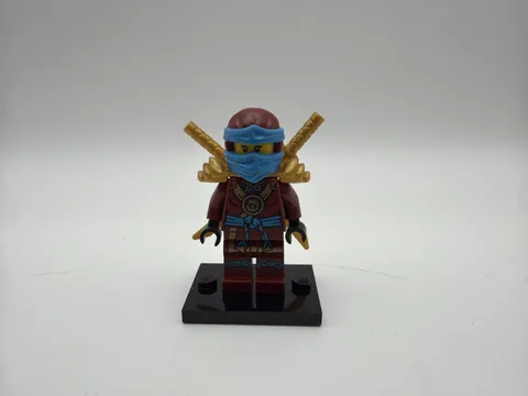 Lego Toy Ninjago Possession Nya Deepstone Armor Gold Swords Minifigure 70738