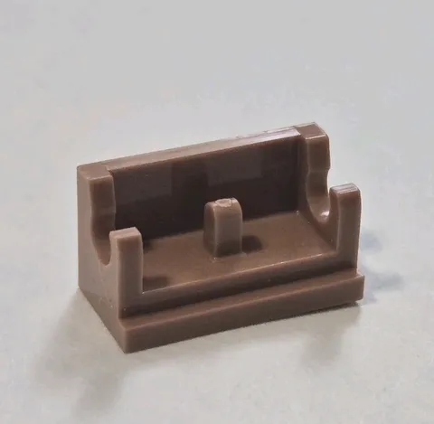 LEGO Parts - Medium Nougat Hinge Brick 1 x 2 Base - No 3937