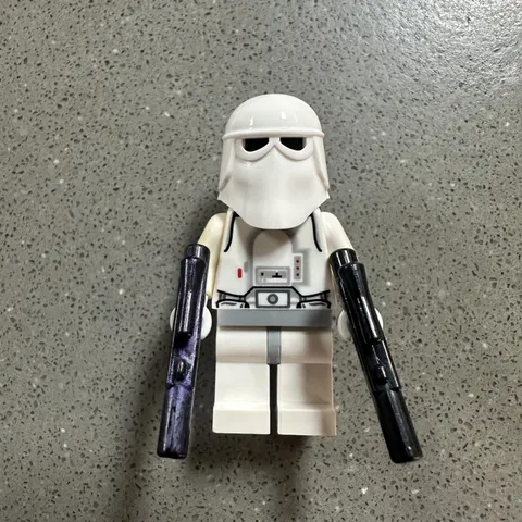 LEGO Star Wars Snowtrooper Minifigure sw0115 Imperial Hoth Blasters COMPLETE