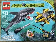 Lego Aquazone Aquaraiders ll 7773 Tiger Shark Attack New 