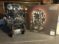 LEGO Star Wars TIE Fighter Pilot Helmet 75274 Complete Set with Manual + bonus!