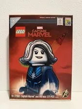 LEGO SDCC 2019 EXCLUSIVE 77902 CAPTAIN MARVEL & THE ASIS NEW SEALED BOX SAMPLE