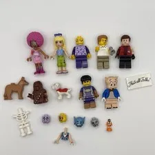 Lego Characters Mini Figures Lot Parts Porky Pig Star Wars Dogs