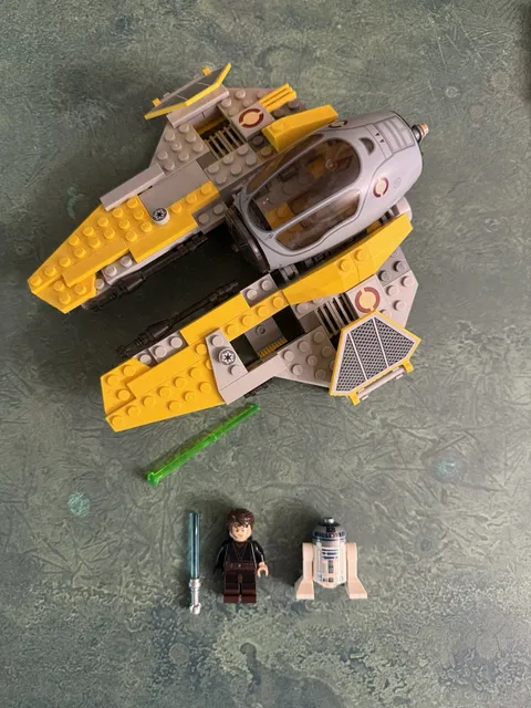 GENUINE LEGO Star Wars: Anakin's Jedi Interceptor (75281) USED NEAR COMPLETE