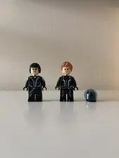 LEGO - Sam Flynn & Quorra WITH DISKS - Tron Legacy Lightcycle 21314