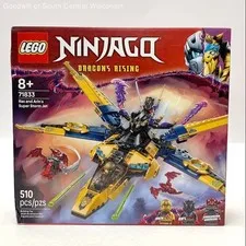 Sealed & Retired LEGO Ninjago 71833 Ras And Arin's Super Storm Jet