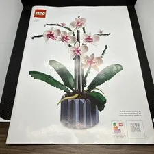 LEGO Orchid (10311) Botanical Collection, Instruction Manual Book Only 2022 