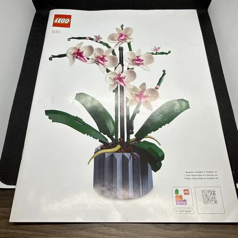 LEGO Orchid (10311) Botanical Collection, Instruction Manual Book Only 2022 