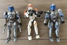 LEGO Star Wars 75107 Jango Fett x2 + 75108 Commander Cody +FAST SHIPPING!