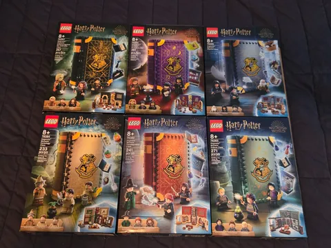 LEGO Harry Potter COMPLETE SET Books 76382 76383 76384 76385 76396 76397 - NEW!