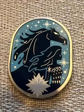 LEGO 65474pb06 Tile Round 6x8 Oval Dark Blue Nokk Elsa Medium Azure 43189 Story