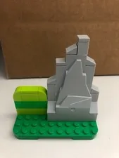 LEGO Super Mario: Grasslands Terrain with Mountain From Toolbox Maker Set 71418B