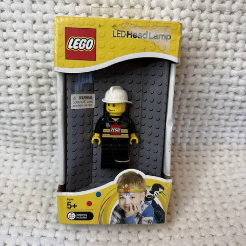LEGO LED Head Lamp Firefighter Minifigure – Model LGL-HE2 – New in Box