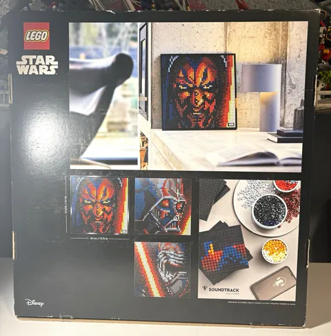 LEGO Art Star Wars The Sith 31200 3406 pcs Age 18+ Soundtrack Box