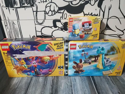 Lego Pokemon Set of 3 (Damaged Boxes)