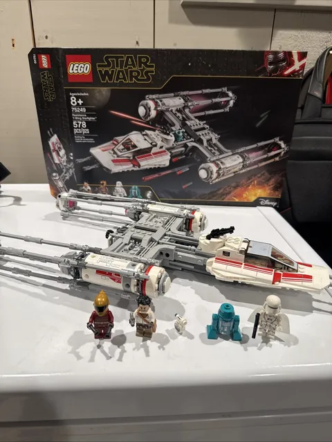 LEGO Star Wars: Resistance Y-Wing Starfighter (75249) Open Box, No Manual, Used