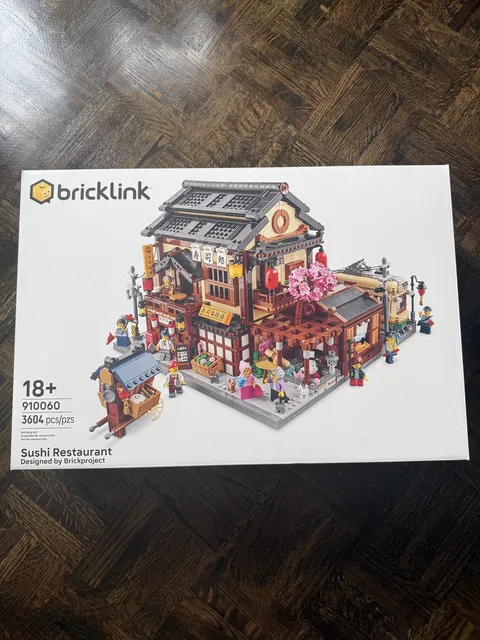 Lego Bricklink Sushi Restaurant Series 7 910060 Sealed New