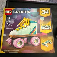 LEGO Creator 3in1 Retro Roller Skate Complete Set 31148 342 pcs sealed
