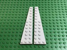 2x LEGO Lt Bluish Gray Wing Wedge Plate 12x3 Left & Right 10174 4504 #47397 98