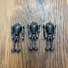 Lego Star Wars Super Battle Droid Pearl Dark Gray x3