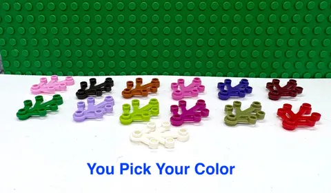 LEGO 4x3 Tree Branch Leaf Plant Leaves "You Pick Your Color and Qty" NEW