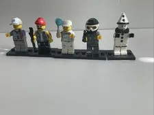 LEGO CMF Series 10 Lot Paintball Clown Baseball Mechanic Decorator