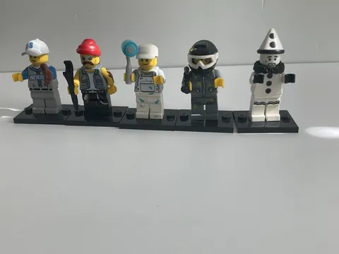 LEGO CMF Series 10 Lot Paintball Clown Baseball Mechanic Decorator