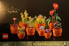 NEW IN BOX LEGO Icons Botanical Collection Tiny Plants 10329 Complete Set