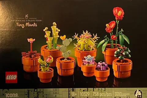 NEW IN BOX LEGO Icons Botanical Collection Tiny Plants 10329 Complete Set