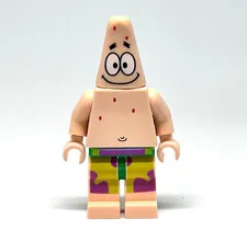 LEGO Patrick Minifigure SpongeBob SquarePants 3827 3830 3832 3834