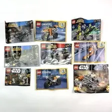 Lot of 9 LEGO Instruction Manuals Star Wars Super Heroes Creator 3-in-1 Mixed