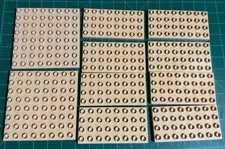 Lot of 5 Classic Tan LEGO DUPLO base plates 5x5 5x2.5