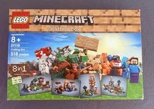 LEGO Minecraft Crafting Box 21116 Used