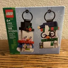 Lego 40812 Snowman Ornaments Set New Sealed Christmas Holiday