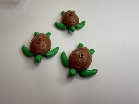 Lego Animal Sea Turtle Lot Of 3