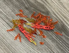 LEGO Orange Flame Fire Effect Pieces Lot Red Orange Yellow Parts Large & small