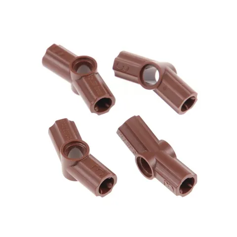 4x LEGO Technic Axle Pin Connector Angle #3 157.5° Brown 4130158 42128 32016