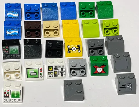 LEGO® Slope 45 2x2 3039, 3660 (Inverted) 3046 (Double Concave) (Choose Option)