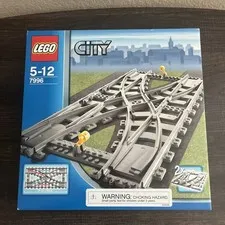 Lego City 7996 Double Crossing - Brand New - Railroad Retired Factory Sealed