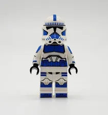 Grandpa Clone Customs Blue Coruscant Guard Clone Minifigure GCC Lego Parts