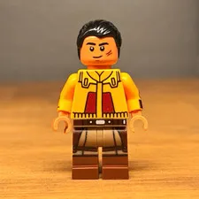Custom Ezra Bridger Minifigure LEGO Star Wars Printed on Authentic LEGO pieces