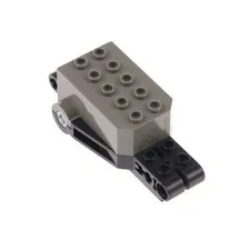 1x LEGO Technic 32283c02 Retract Motor 9x4x2 Black Dark Gray Winder Motor