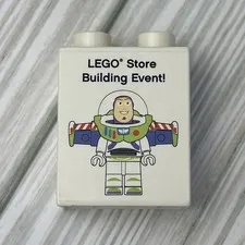 2009 LEGO Store Building Event Buzz Lightyear Disney Pixar Duplo Block Toy Story