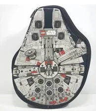Lego Star Wars Millenium Falcon Storage Bag Mini Figure Carrying Case AA14