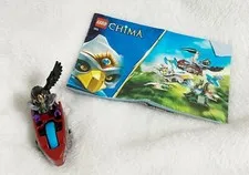 LEGO 70114, The Legend of Chima Rawzom with Bike and Instructions ONLY