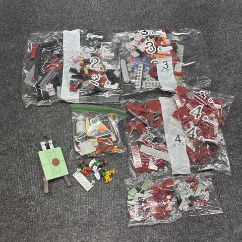 Lego 10290 Pickup Truck Sealed Bags 2-4 Incomplete Replacement Bags