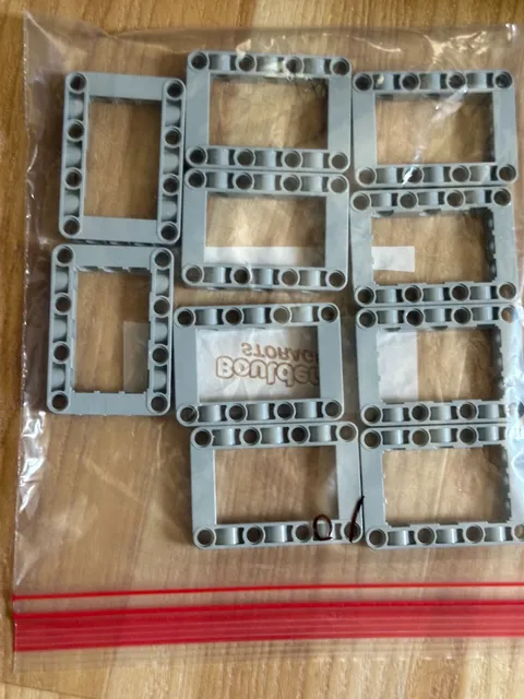 lego technic parts, 6x o frames. Lightly used, no damage.