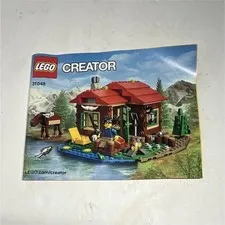 LEGO Creator 31048 Lakeside Lodge Illustrated Instruction Manual Booklet English