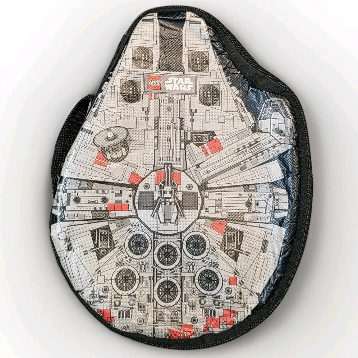 Lego Star Wars ZipBin Millennium Falcon Mini Fig Storage Case 26 Capacity